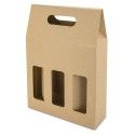 Caja Cartón 3 Botellas Treviso