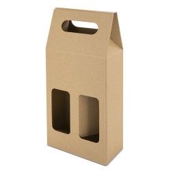 Caja Cartón 2 Botellas Treviso