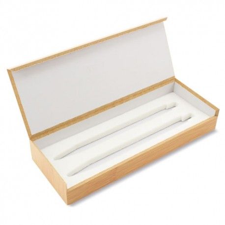 Estuche Bambú 2 Bolígrafos Rony