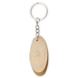 Llavero Trunk Tronco Madera