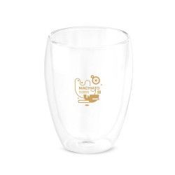 Juego de café de cristal con 2 tazas 350ml