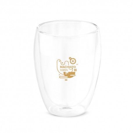 Juego de café de cristal con 2 tazas 350ml