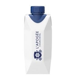 Brick Agua 33cl Blanco - Impresión directa 1 color
