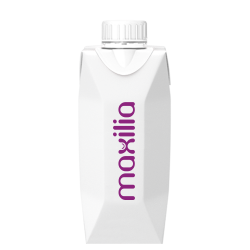 Brick Agua 50cl Blanco - Impresión directa 1 color