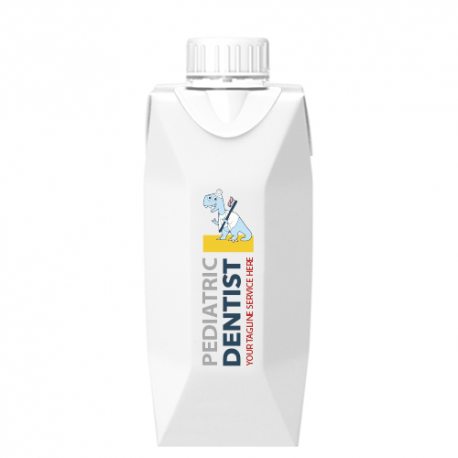 Brick Agua 50cl Blanco - Impresión directa todo color