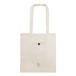 Bolsa Plegable Algodón Nadia Natur