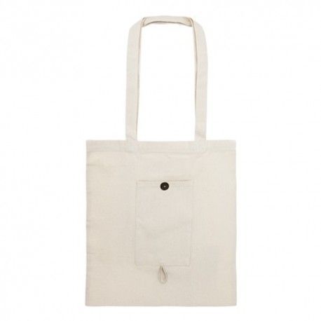 Bolsa Plegable Algodón Nadia Natur