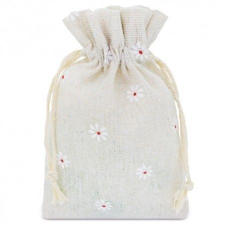 Bolsa Algodón Flores