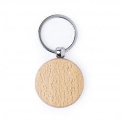 Llavero Pelton Redondo Madera